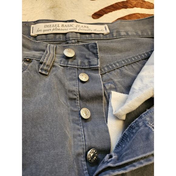 Vintage Diesel Basic Jeans Blue Denim Pants Mens Size 29 Made In Italy Luxury - Picture 5 of 9
